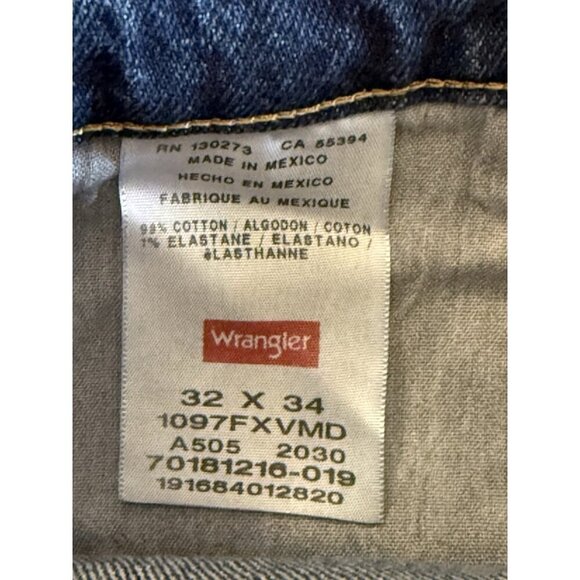 Wrangler Mens Relaxed Fit Jeans with FLEX Denim Pants Casual Work~Size 32x34~NWT - Picture 10 of 10